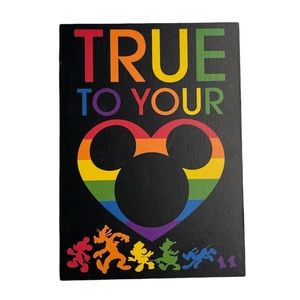 Disney Rainbow Pride True To Your Heart Frame